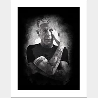 Anthony Bourdain Writing Genius Posters and Art